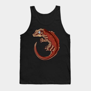 Red Stripe Gargoyle Gecko Tank Top